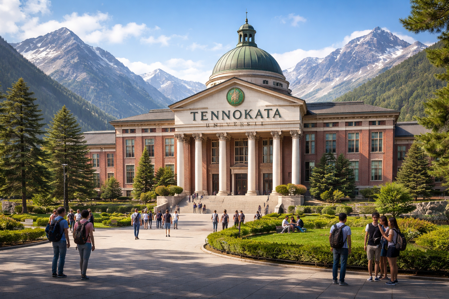 Tennokata University campus